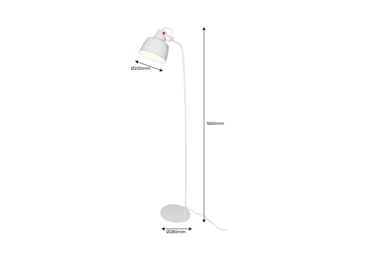 Lampadaire moderne "Kukka" - LN4005-B - Barcelona LED
