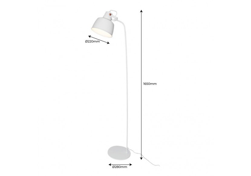 Lampadaire moderne "Kukka" - LN4005-B - Barcelona LED