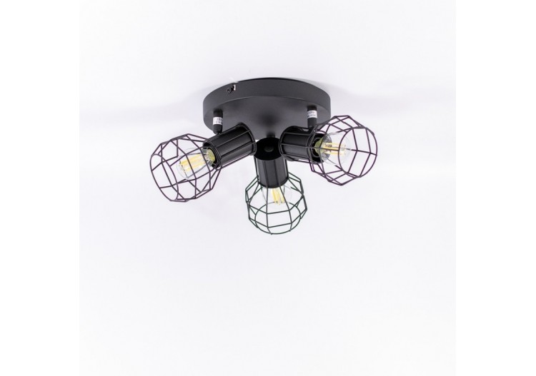 Plafonnier "Azor-3" E14 - L112-N-3 - Barcelona LED 2