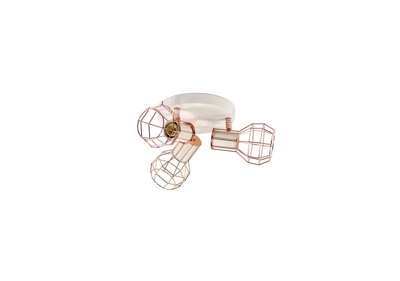 Plafonnier "Azor-3" E14 - L112-DO-3 - Barcelona LED