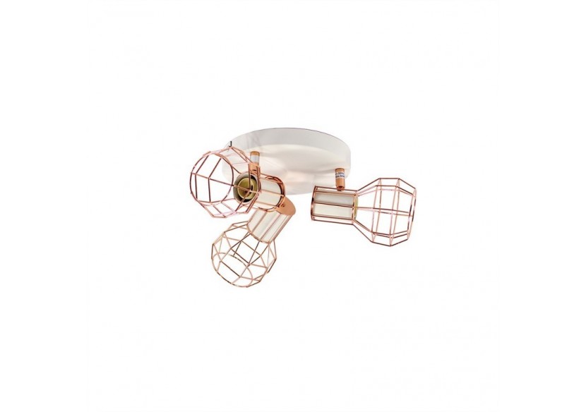 Plafonnier "Azor-3" E14 - L112-DO-3 - Barcelona LED