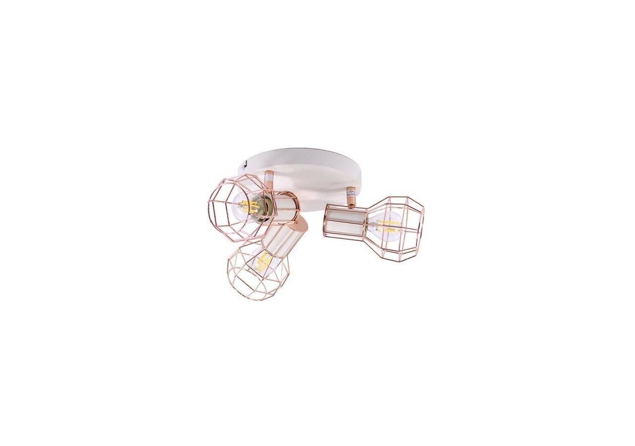 Plafonnier "Azor-3" E14 - L112-DO-3 - Barcelona LED