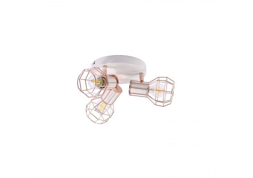 Plafonnier "Azor-3" E14 - L112-DO-3 - Barcelona LED