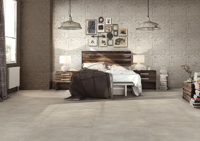 Carrelage sol et mur intérieur et extérieur grès cérame Materika - Alfalux : Confort'Mat