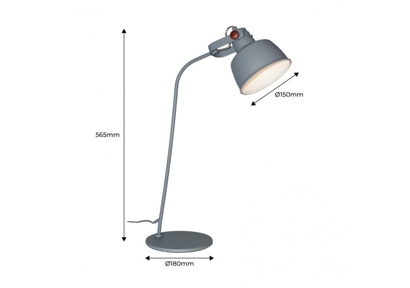 Lampe de bureau "Kukka" - LN4004-G - Barcelona LED