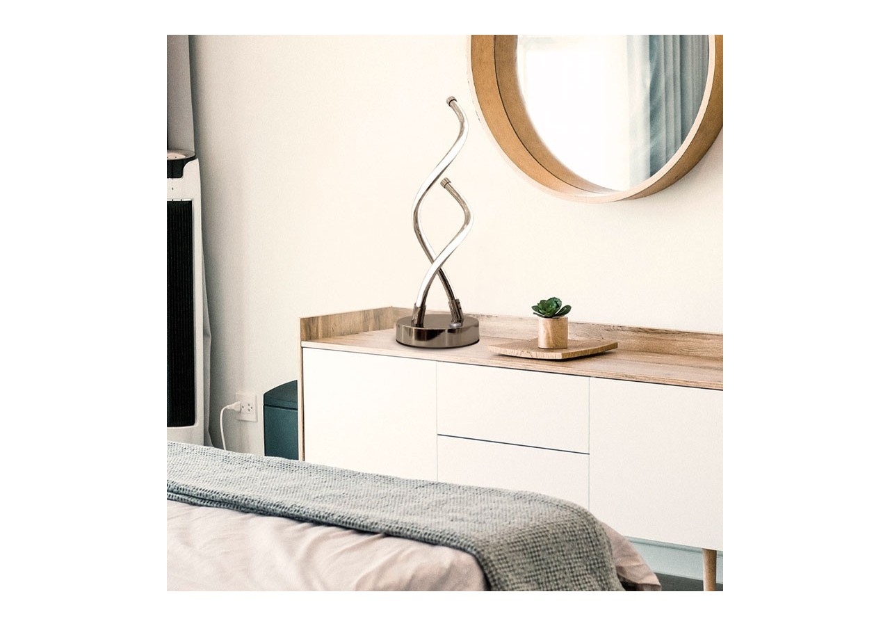 Lampe à poser LED "HELIX-T" 8W Dimmable - L3025-M-BC - Barcelona LED