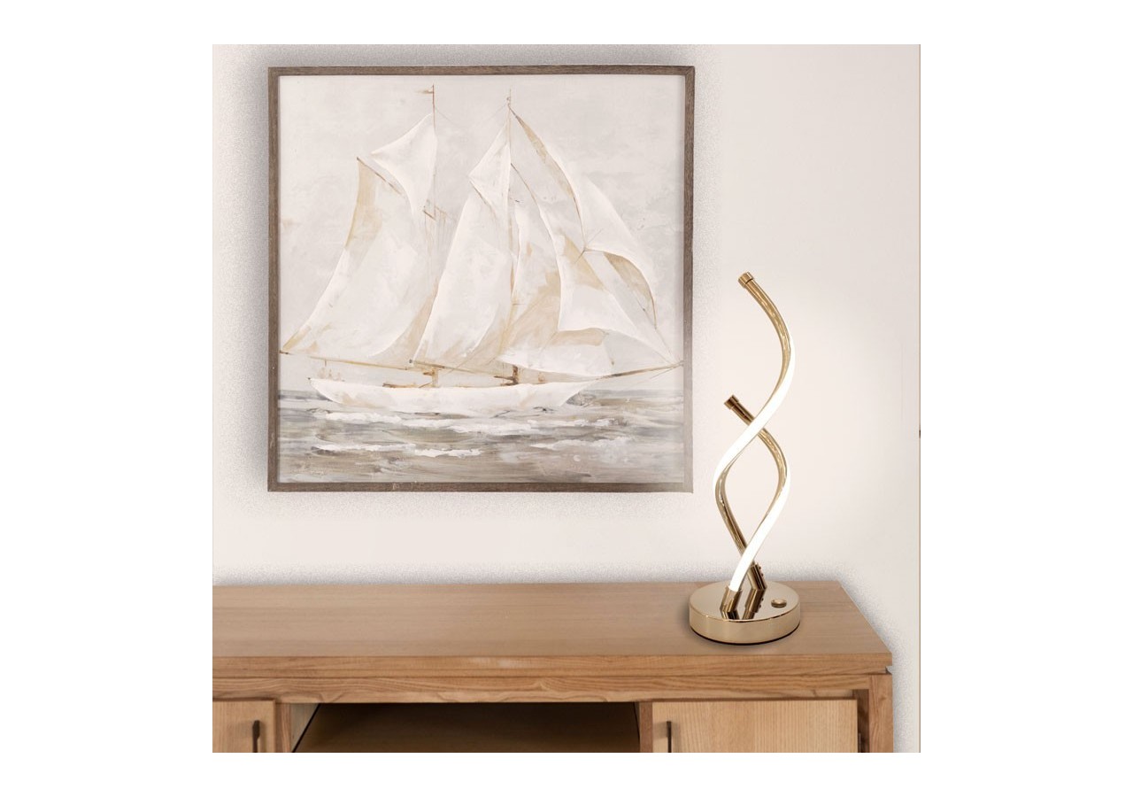 Lampe à poser LED "HELIX-T" 8W Dimmable - L3025-M-BC - Barcelona LED