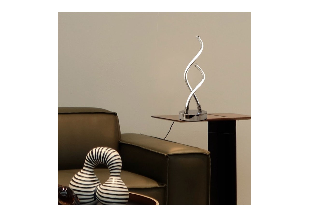 Lampe à poser LED "HELIX-T" 8W Dimmable - L3025-M-BC - Barcelona LED
