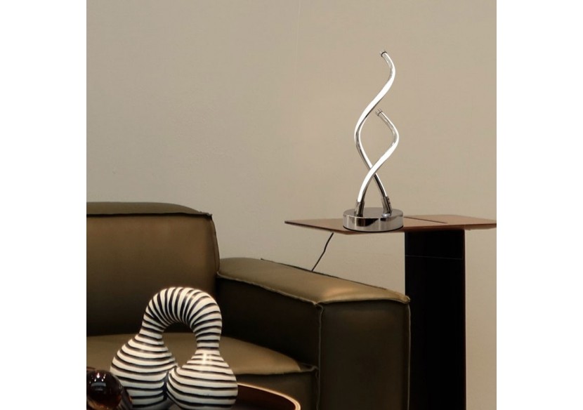 Lampe à poser LED "HELIX-T" 8W Dimmable - L3025-M-BC - Barcelona LED