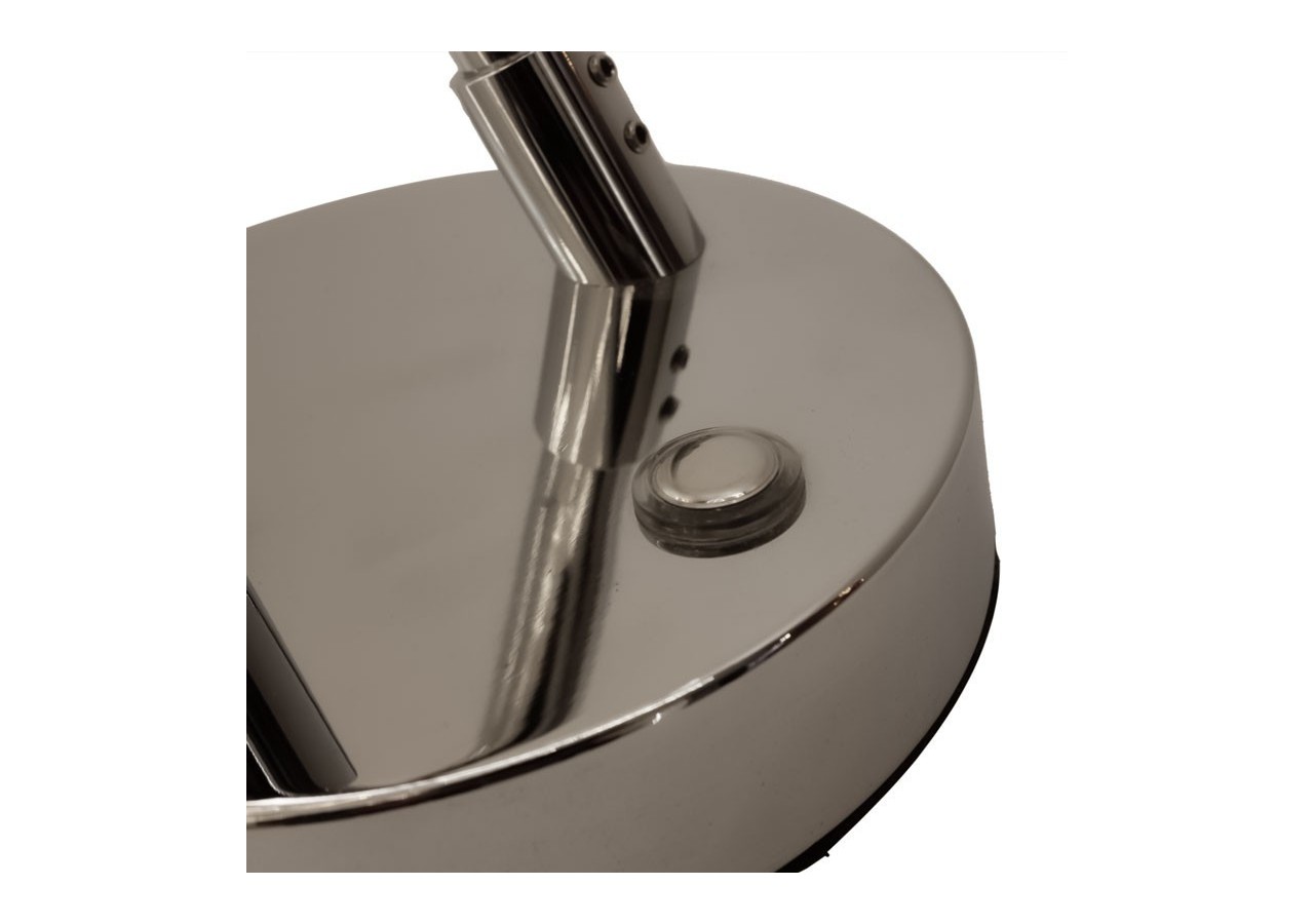 Lampe à poser LED "HELIX-T" 8W Dimmable - L3025-M-BN - Barcelona LED