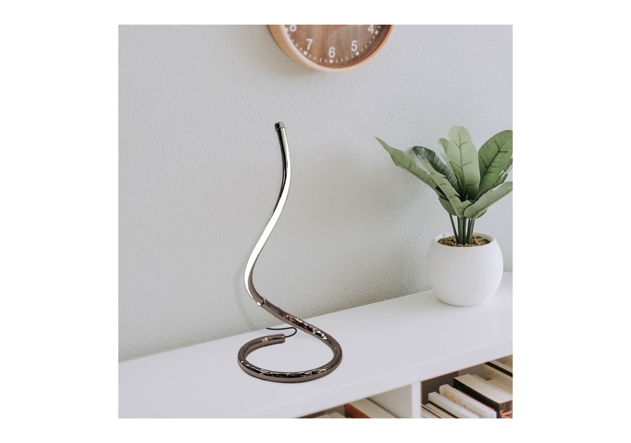 Lampe à poser LED "Helix-S" 6W - L3026-M-BN - Barcelona LED