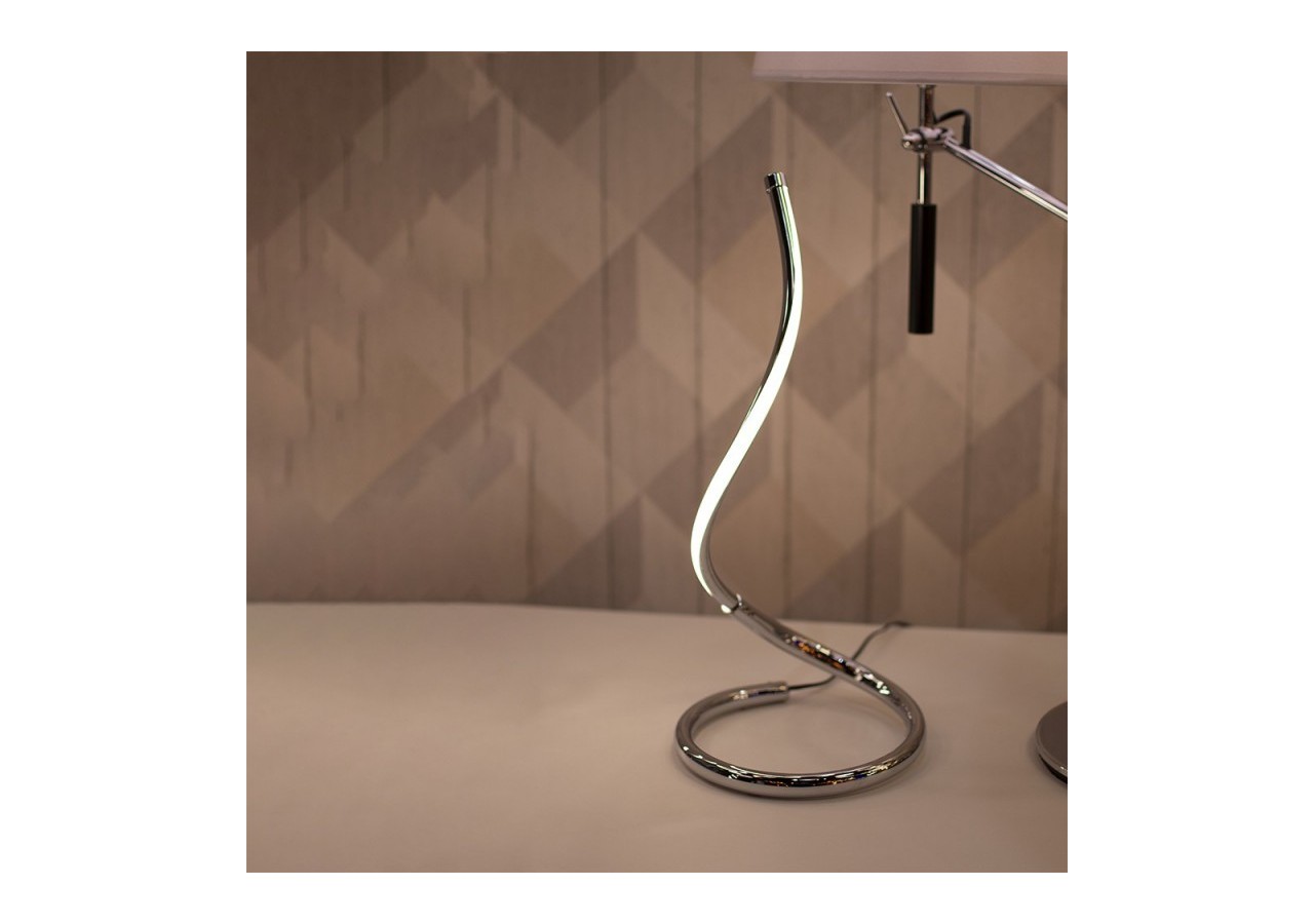 Lampe à poser LED "Helix-S" 6W - L3026-M-BN - Barcelona LED