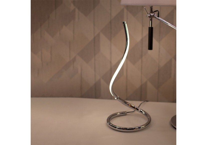 Lampe à poser LED "Helix-S" 6W - L3026-M-BN - Barcelona LED