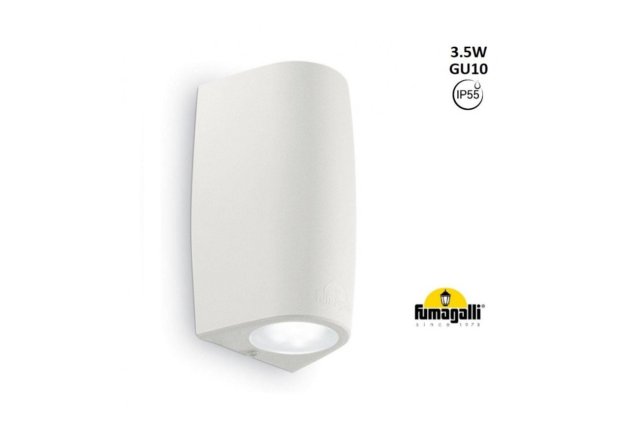 Applique murale Fumagalli "Marta" GU10 3.5W IP55 - 1A4.000.000.WXU1L - Barcelona LED