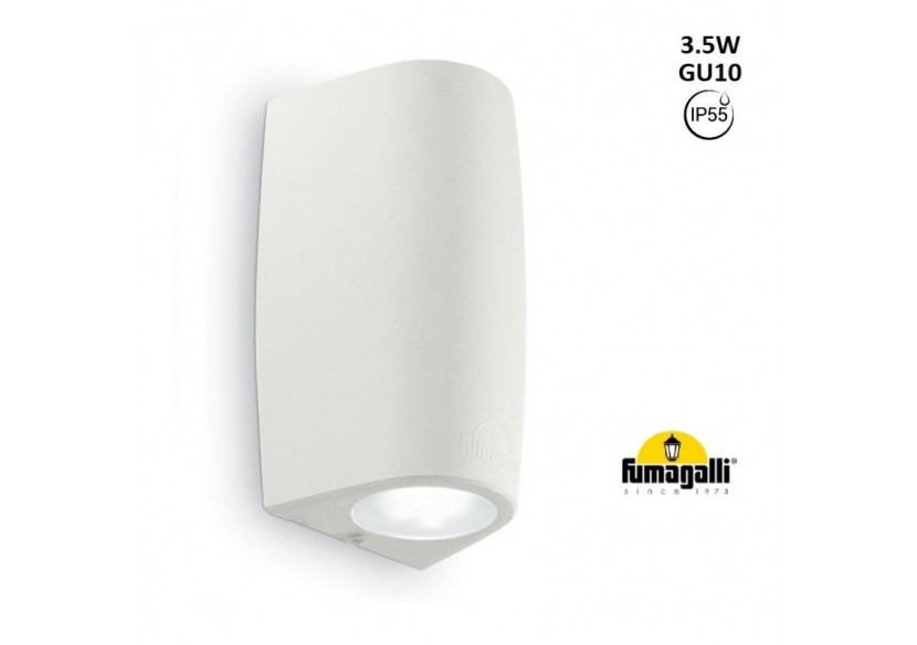 Applique murale Fumagalli "Marta" GU10 3.5W IP55 - 1A4.000.000.WXU1L - Barcelona LED