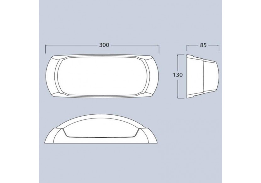 Applique murale Fumagalli"Francy" E27 IP66 - 2A1.000.000.WYE27 - Barcelona LED