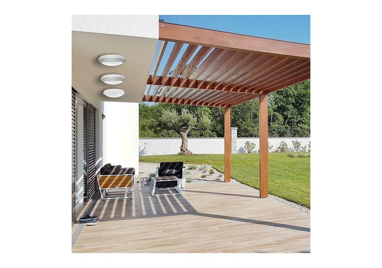 Applique plafonnier Fumagalli "Umberta" 2x E27 IP66 - 1B3.000.000.LYE282 - Barcelona LED