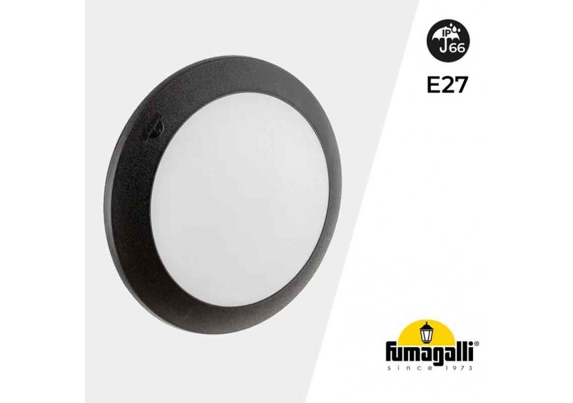 Applique ou plafonnier d'extérieur étanche FUMAGALLI BERTA E27 IP66 - 1B2.000.000.AYP271 - Barcelona LED