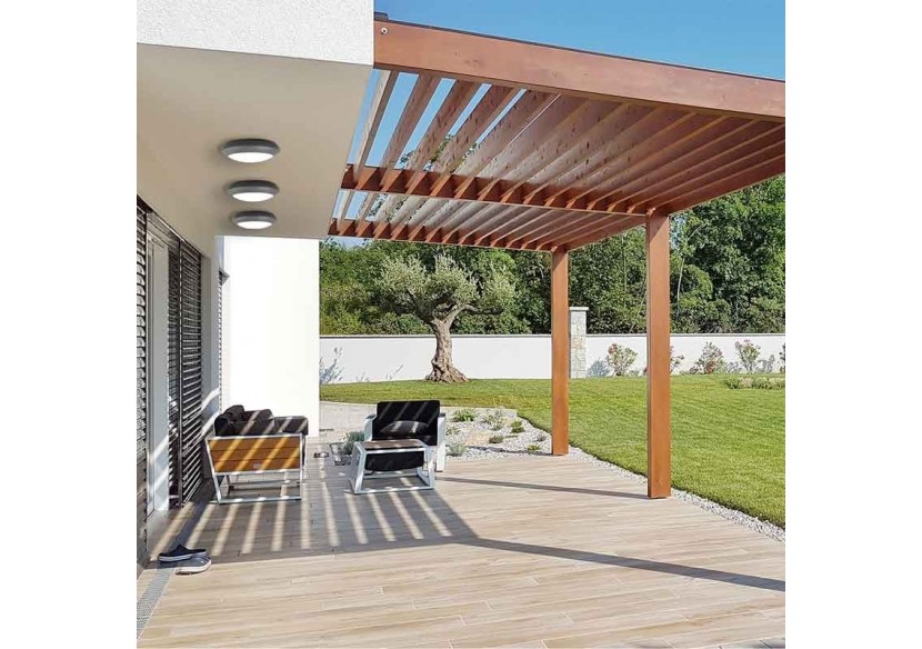 Applique ou plafonnier d'extérieur étanche FUMAGALLI BERTA E27 IP66 - 1B2.000.000.AYP271 - Barcelona LED