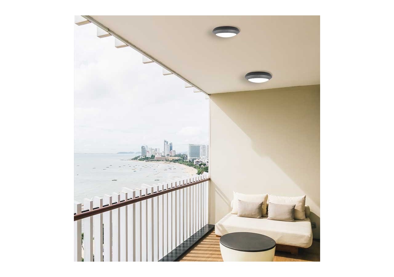 Applique ou plafonnier d'extérieur étanche FUMAGALLI BERTA E27 IP66 - 1B2.000.000.AYP271 - Barcelona LED