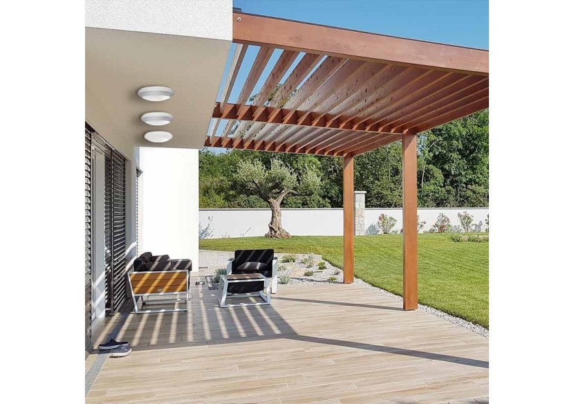 Applique ou plafonnier d'extérieur étanche FUMAGALLI BERTA E27 IP66 - 1B2.000.000.WYP271 - Barcelona LED