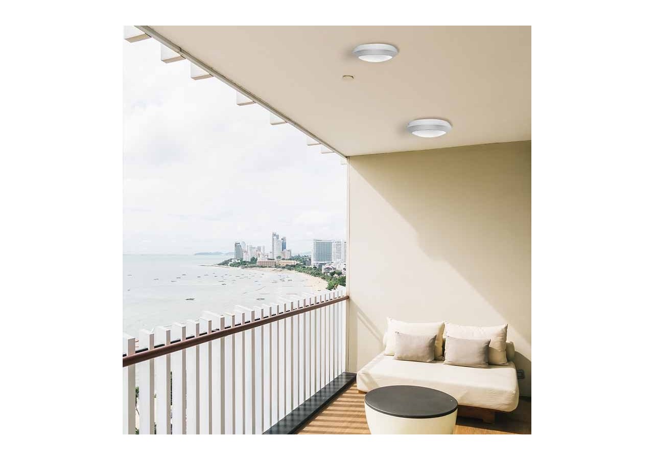 Applique ou plafonnier d'extérieur étanche FUMAGALLI BERTA E27 IP66 - 1B2.000.000.WYP271 - Barcelona LED