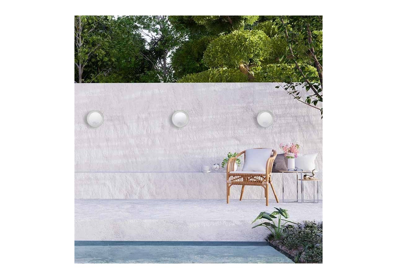 Applique ou plafonnier d'extérieur étanche FUMAGALLI BERTA E27 IP66 - 1B2.000.000.WYP271 - Barcelona LED