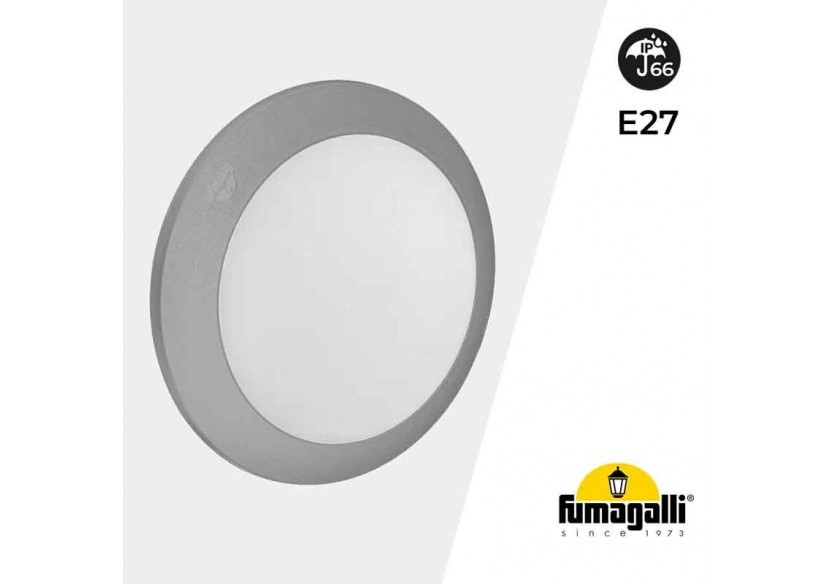 Applique ou plafonnier d'extérieur étanche FUMAGALLI BERTA E27 IP66 - 1B2.000.000.LYP271 - Barcelona LED