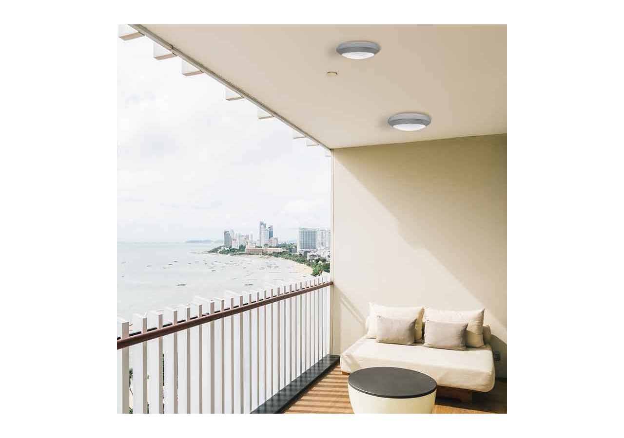 Applique ou plafonnier d'extérieur étanche FUMAGALLI BERTA E27 IP66 - 1B2.000.000.LYP271 - Barcelona LED