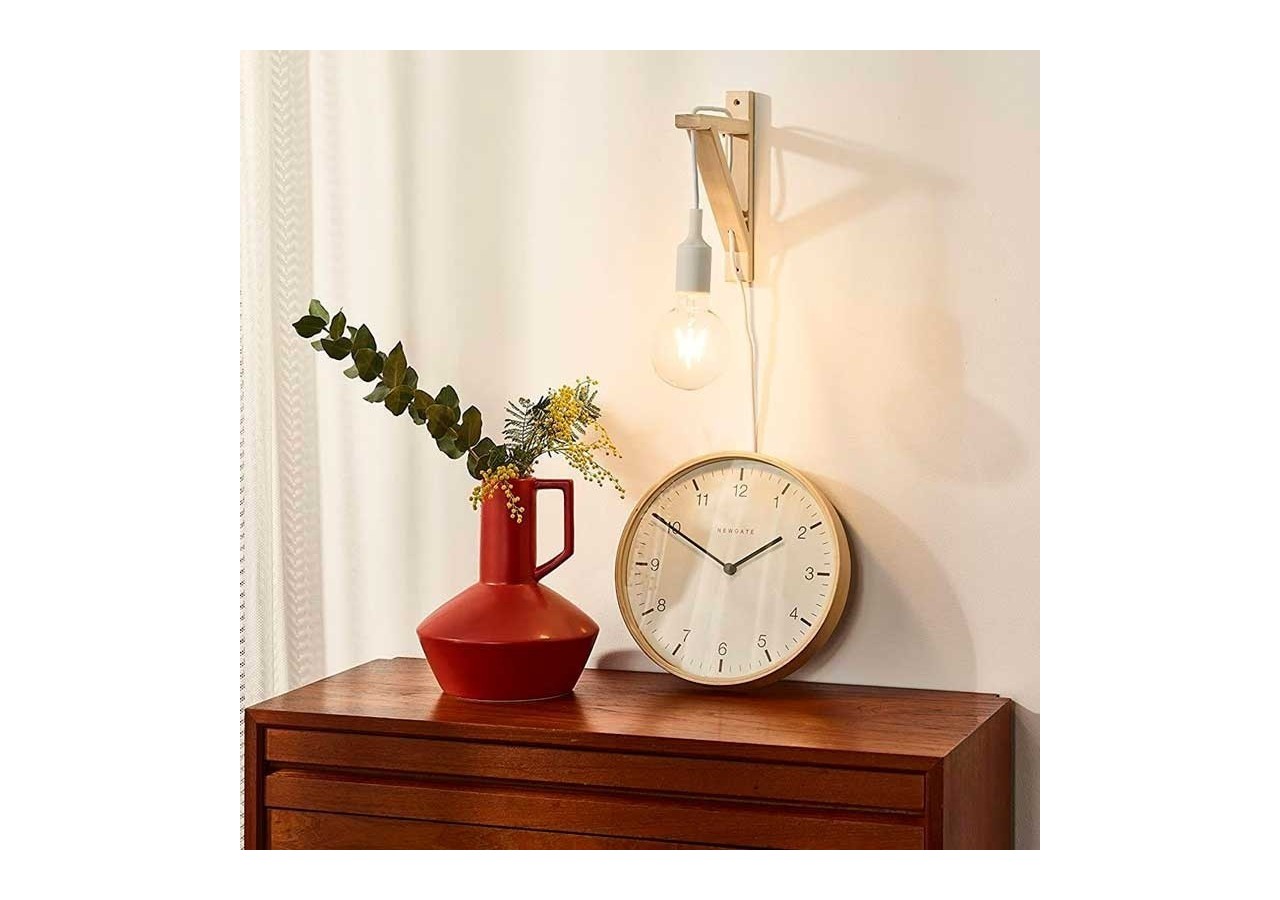 Applique scandinave murale "YOJO"-Cadre en bois et suspension en silicone - LN123-B - Barcelona LED