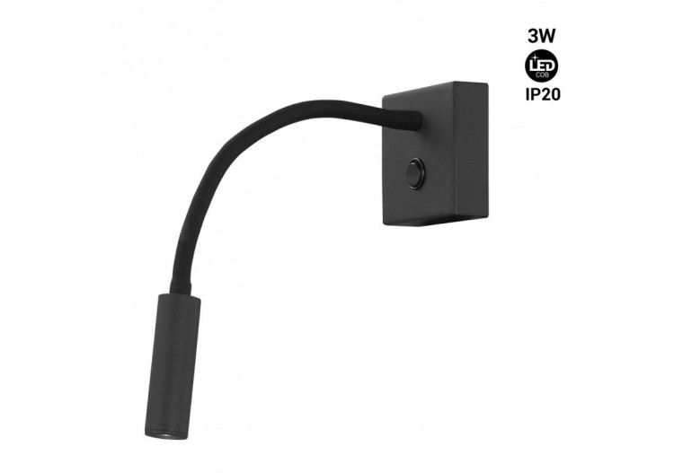 Liseuse LED "Hale" 3W - LN1510-N - Barcelona LED