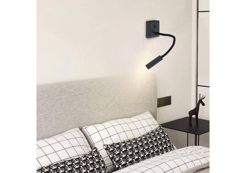 Liseuse LED "Hale" 3W - LN1510-N - Barcelona LED