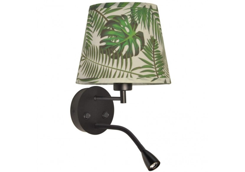 Applique murale "PAIR" E27 avec liseuse LED 3W - L3022-V1 - Barcelona LED