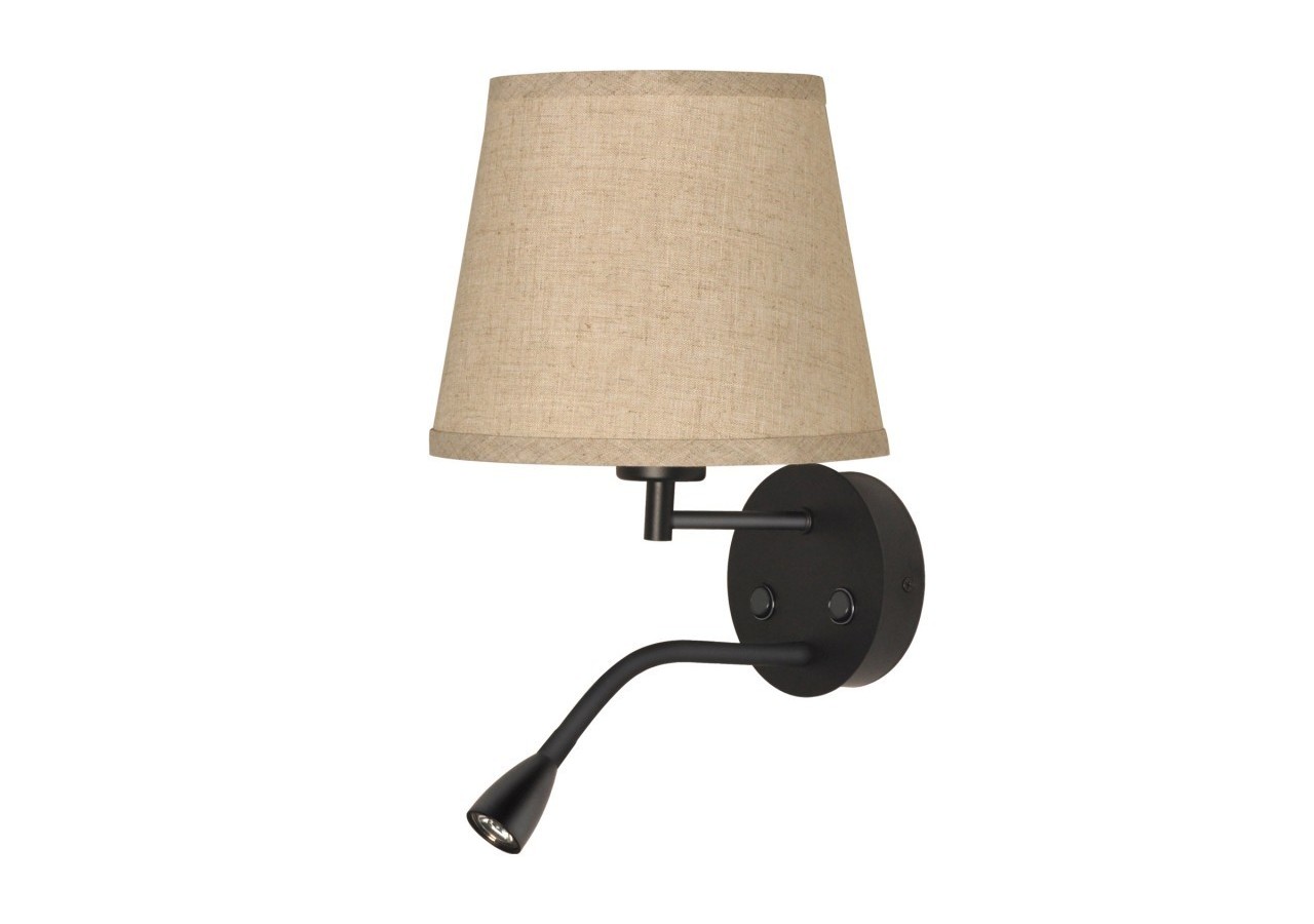 Applique murale "PAIR" E27 avec liseuse LED 3W - L3022-M1 - Barcelona LED