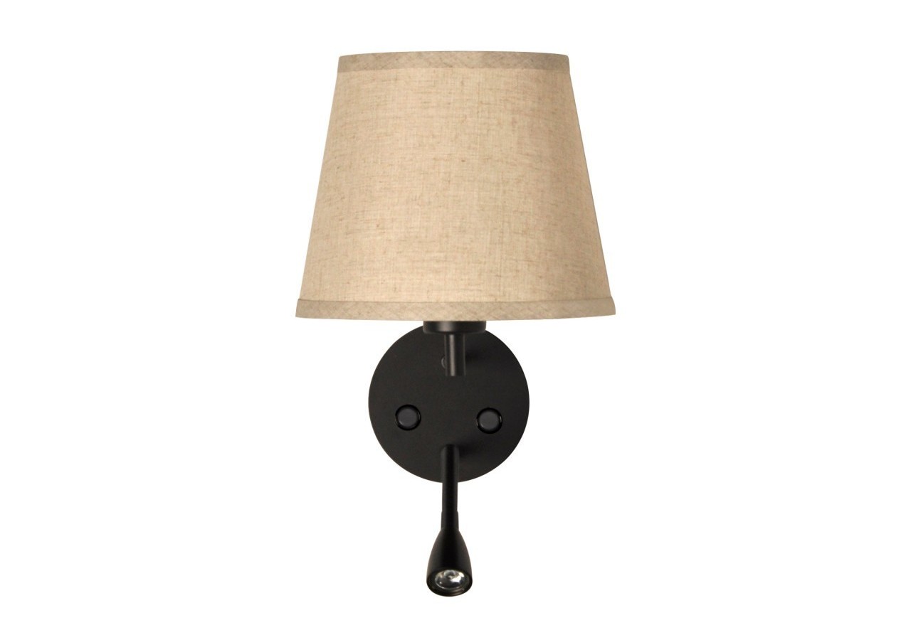 Applique murale "PAIR" E27 avec liseuse LED 3W - L3022-M1 - Barcelona LED