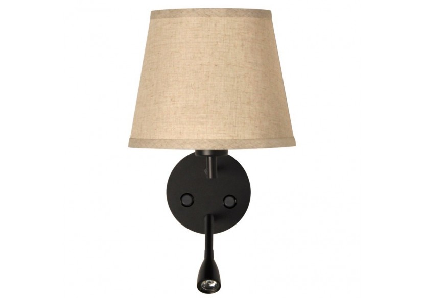 Applique murale "PAIR" E27 avec liseuse LED 3W - L3022-M1 - Barcelona LED