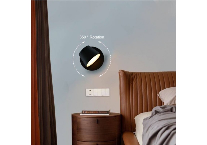 Applique murale LED 6W "Kop" - LN1540-1N - Barcelona LED