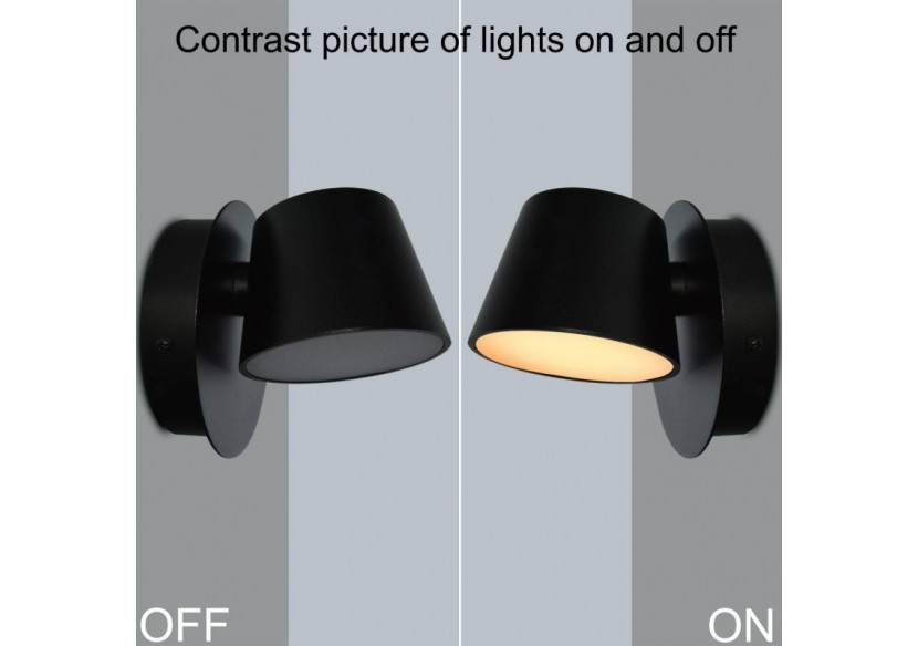 Applique murale LED 6W "Kop" - LN1540-1N - Barcelona LED