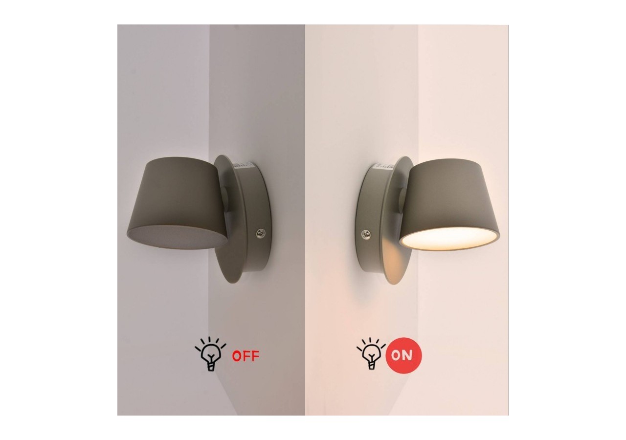 Applique murale LED 6W "Kop" - LN1540-1G - Barcelona LED