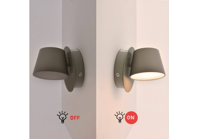 Applique murale LED 6W "Kop" - LN1540-1G - Barcelona LED