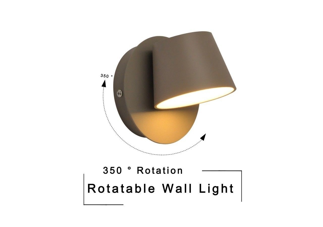 Applique murale LED 6W "Kop" - LN1540-1G - Barcelona LED