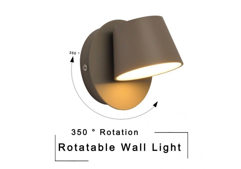 Applique murale LED 6W "Kop" - LN1540-1G - Barcelona LED