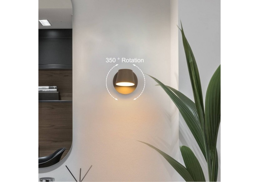 Applique murale LED 6W "Kop" - LN1540-1G - Barcelona LED