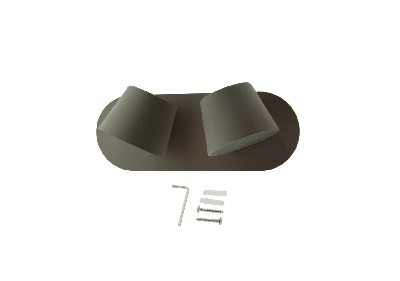 Applique murale LED "Kop-2" - LN1540-2G - Barcelona LED