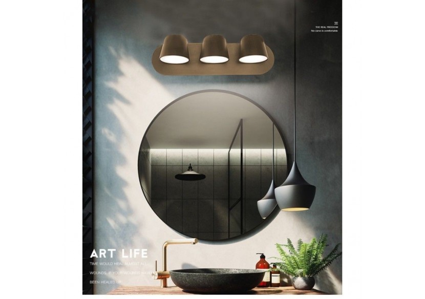 Applique murale LED "Kop-3" - LN1540-3G - Barcelona LED