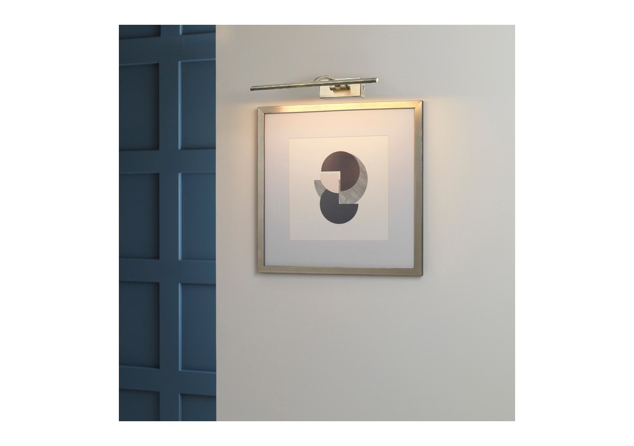 Applique LED murale 8W pour éclairage de tableaux - LN1521-BR-BC1 - Barcelona LED