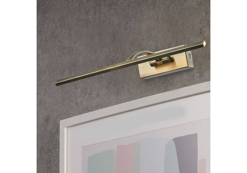 Applique LED murale 8W pour éclairage de tableaux - LN1521-BR-BC1 - Barcelona LED Applique LED murale 8W pour éclairage de tableaux - LN1521-BR-BC1 - Barcelona LED