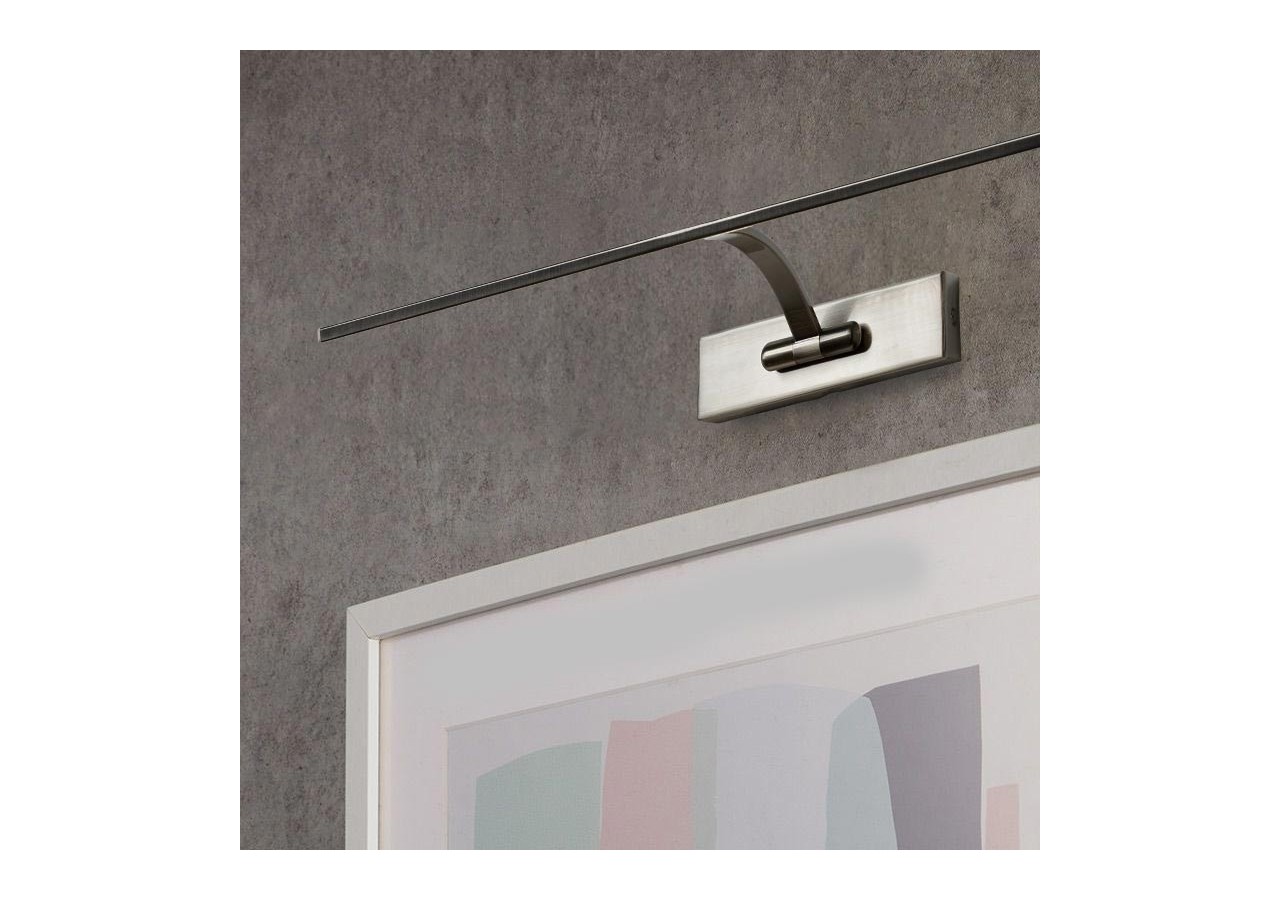 Applique LED murale 8W pour éclairage de tableaux - LN1521-NS-BC1 - Barcelona LED