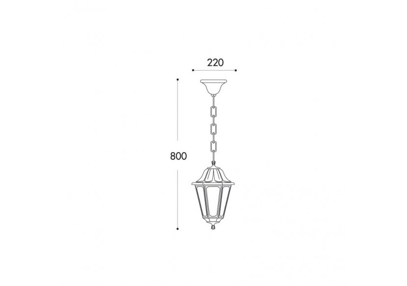 Lanterne en suspension "Sichem/Anna" - E22.120.000.WYE27 - Barcelona LED Lanterne en suspension "Sichem/Anna" - E22.120.000.WYE27 - Barcelona LED