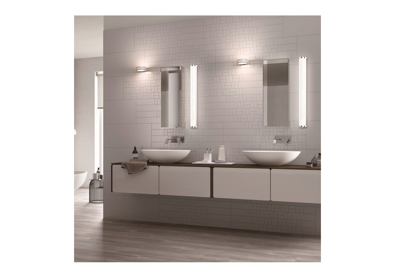 Applique LED de salle de bain 15W 60cm 1200lm IP44 - LE100-BN - Barcelona LED